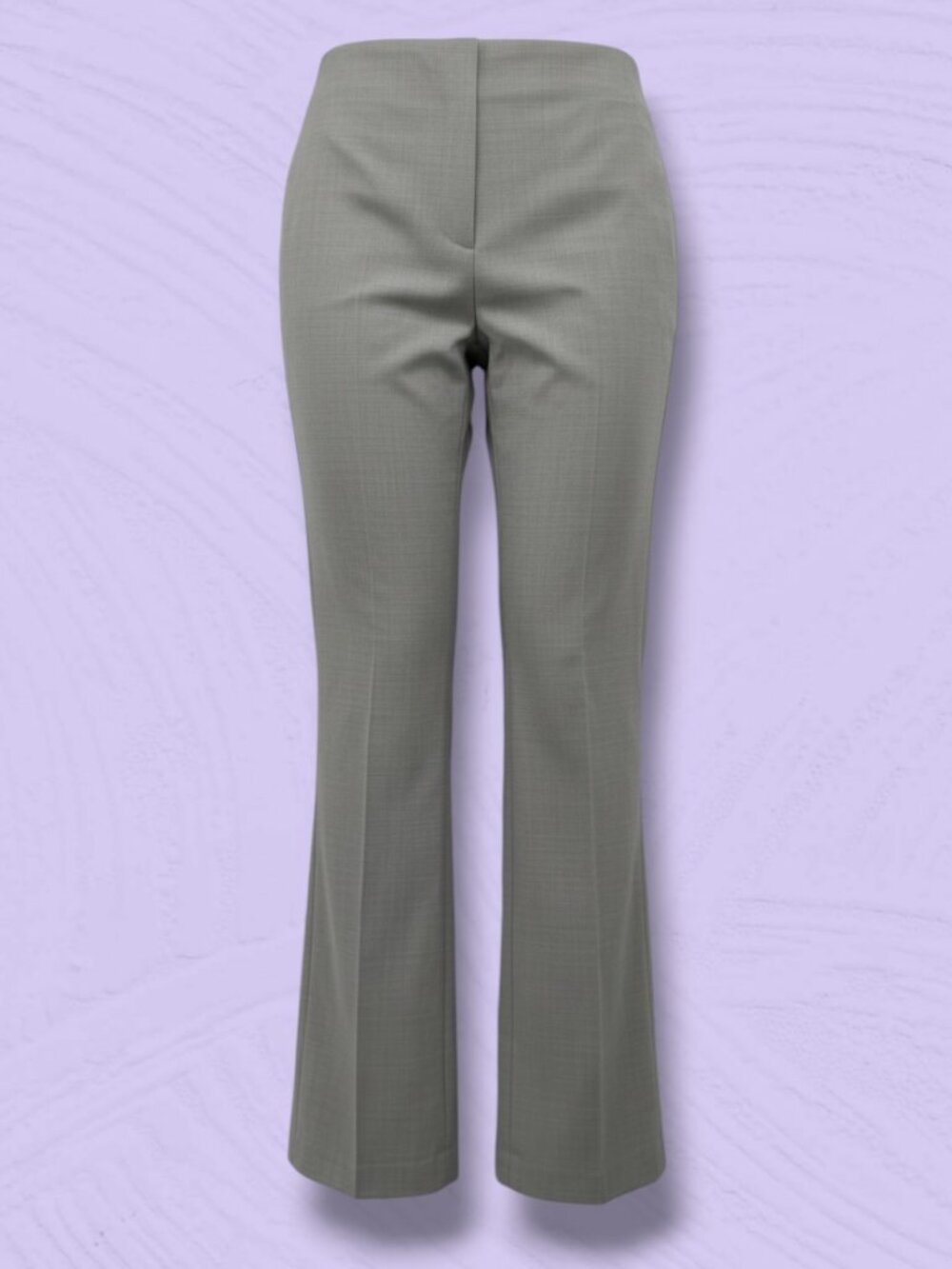 Hugo Boss Light Grey Virgin‎ Wool Suit Pants